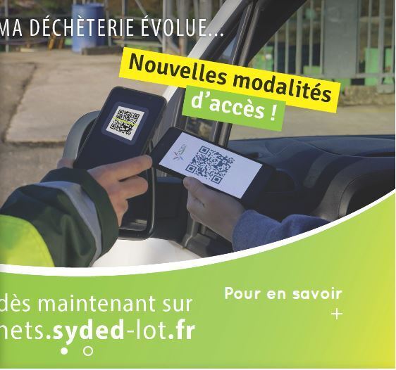Accès déchèteries